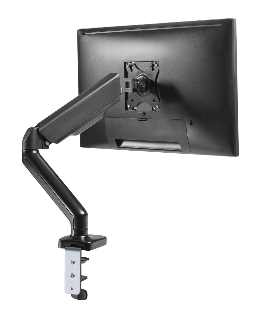 SINGLE MONITOR ELEMENTAL GAS SPRING MONITOR ARM