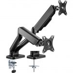 DUAL MONITOR ELEMENTAL GAS SPRING MONITOR ARM