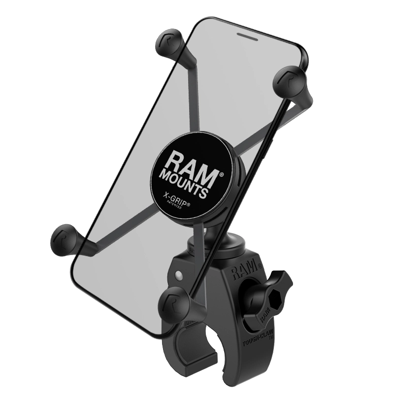 RAM® X-Grip® Phone Mount with Handlebar U-Bolt Base - Medium